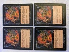 4x Cursed Flesh - Exodus - LP-NM Magic the Gathering x4