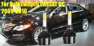 Kit de faros LED para VW PASSAT CC 2009-2010 H7 6000 K bombillas blancas CREE haz bajo - Imagen 1 de 9