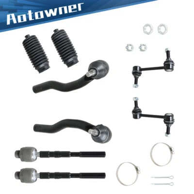 8× Front Sway Bar Link Tie Rod Kit For 2007 2008 2009-2015 Ford Edge Lincoln MKX - Image 1 of 4