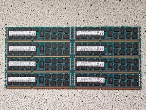 64GB (8x8GB) SK Hynix DDR3 ECC RAM 1333MHz PC3L-10600R HMT31GR7EFR4A - Bild 1 von 4