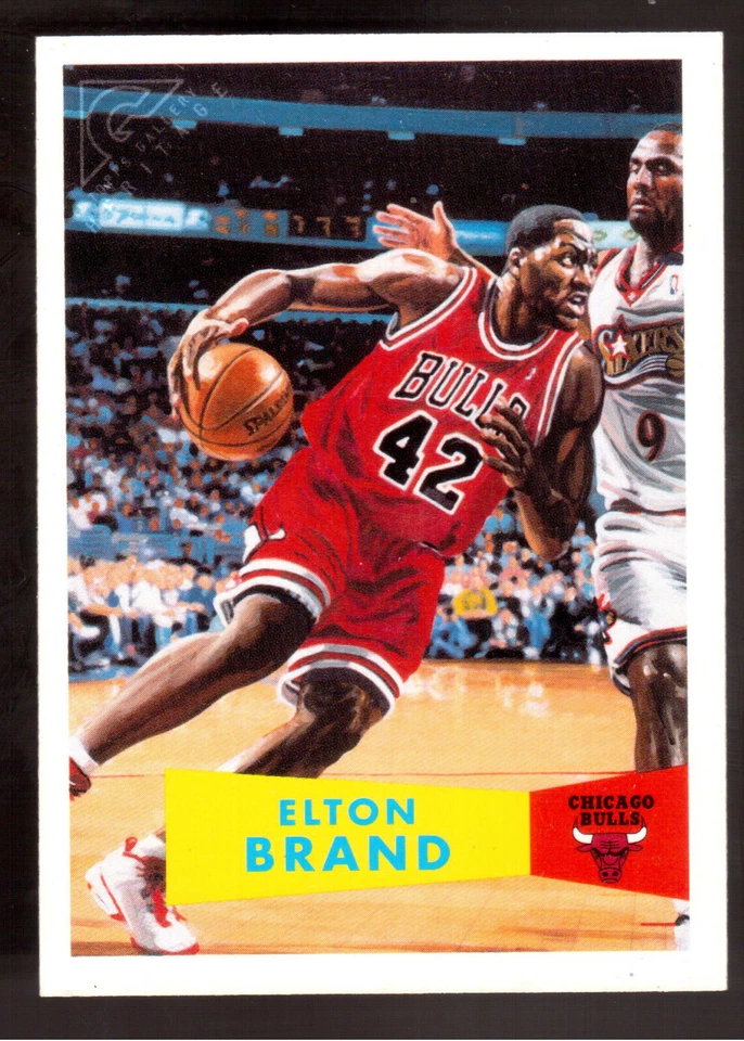 1999-00 TOPPS GALLERY #TGH2 ELTON BRAND GALLERY HERITAGE - Image 1 of 1