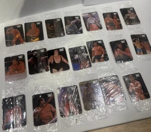 WWF Hostess Wrestling Stickers 1987 Complete Set 20/20 In Original Cellophane - Picture 1 of 24