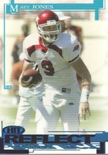 2005 SAGE HIT Football Reflect Blue #R19 Matt Jones