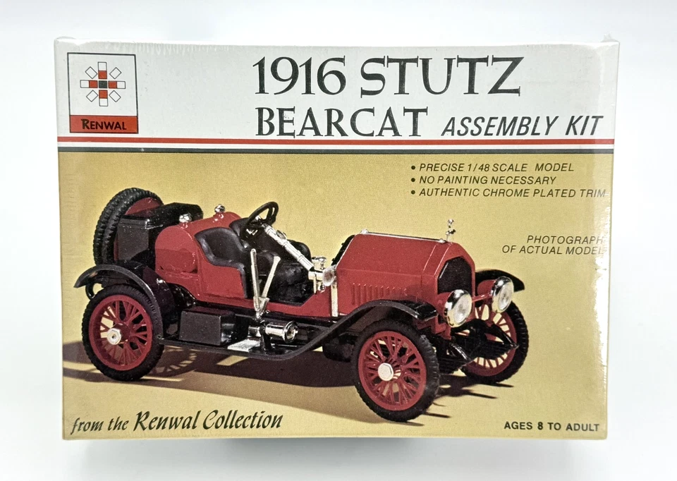 Kit Modelo Renwal - Colección Renwal - Stutz Bearcat 1916 - 1:48 - Precintado Foto 1 de 1