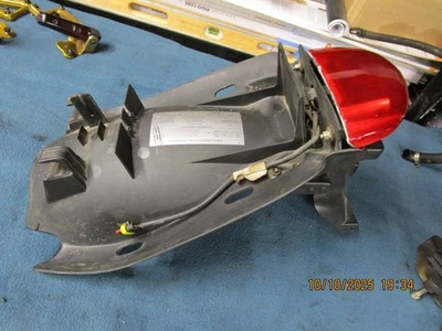1999 DUCATI ST2 UPPER REAR FENDER + TAIL LIGHT + WIRE LOOM CONNECTOR ~ NO DAMAGE - Image 1 of 4