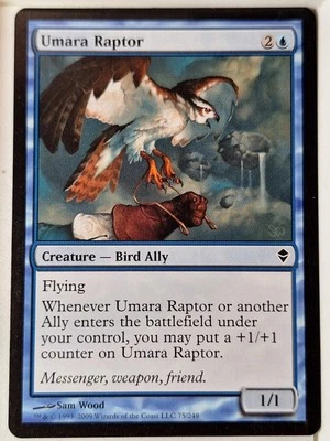 Umara Raptor - Zendikar - Magic the Gathering MTG Nice! - Image 1 of 3