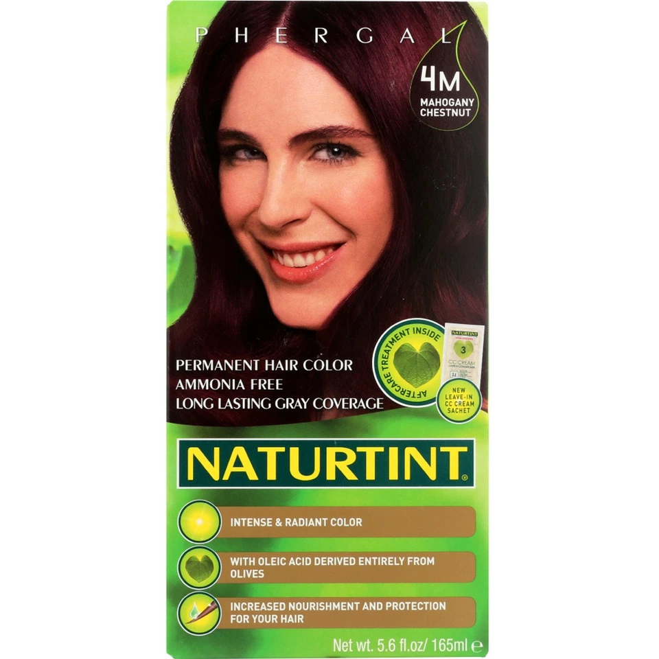 Color de cabello permanente Naturtint 4M caoba castaño 5,6 OZ Foto 1 de 1