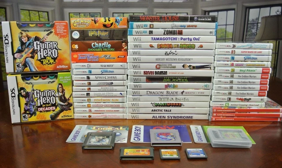 Nintendo GameCube Wii WiiU Switch DS 3DS Game Boy Adv Color Video Games U Pick - Image 1 of 1
