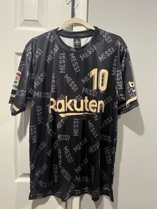 Barcelona Messi Fan Jersey Ad Lg - New With Tags - See Measurement Photos - Picture 1 of 6