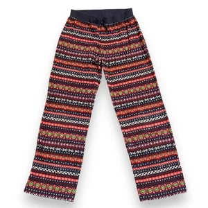 Old Navy Girls Fleece Pajama Casual Pants Geo Print Colorful Medium 8 - Picture 1 of 7