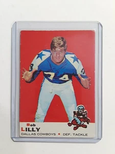 1969 Topps Bob Lilly #53 football card Dallas Cowboys - Picture 1 of 4