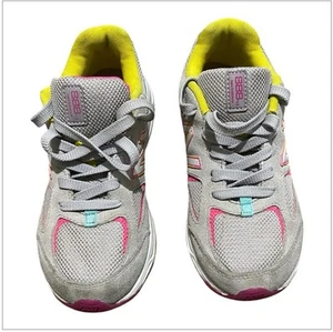 New Balance 888v2 Girls Athletic Running Shoes Pink Gray Size 2.5 Sneakers - Picture 1 of 6