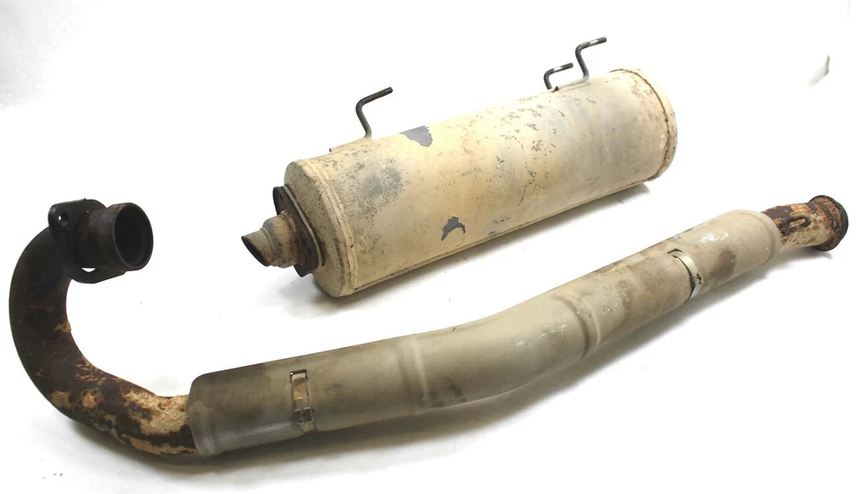 2016 Kymco MXU 450I ATV Full Exhaust Muffler with Head Pipe (OEM)  - Image 1 of 4