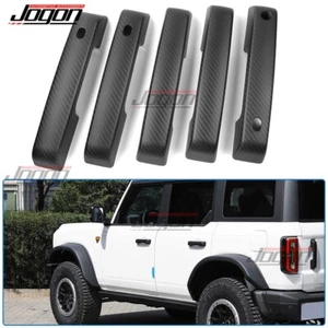 Manija de puerta exterior de carbono mate para bancos exteriores Ford Bronco Raptor 2021+ - Imagen 1 de 10