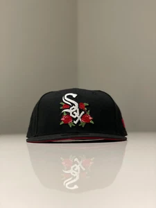 Chicago White Sox MLB Floral Black 59FIFTY Cap - Picture 1 of 5