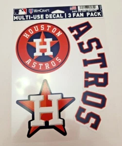 MLB Multi-Use Decal 3 Fan Pack - Picture 1 of 22