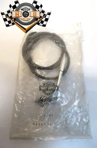 Harley Gaszug Control Wire Acelerador Abierto 40" NOS 56327-81 Shovelhead Touring FLT - Imagen 1 de 3