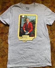 Mister Rogers Neighborhood Funko Small Grey T Shirt