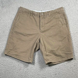 Bonobos pantaloncino uomo 32 kaki chino piatto davanti sportivo 9 pollici elasticizzato casual - Foto 1 di 14