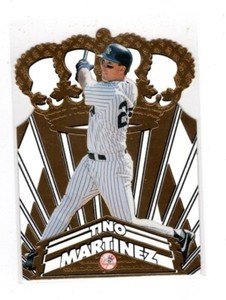 1998 Pacific Gold Crown Die Cuts #23 Tino Martinez Insert