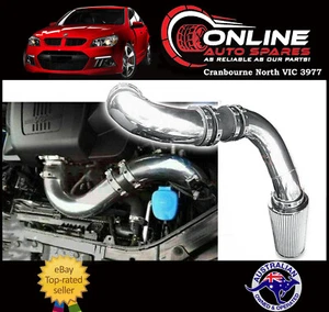 Chrome Cold Air Intake Kit Holden Commodore VE V6 3.6 S1 Alloytec Pod Filter otr - Picture 1 of 2