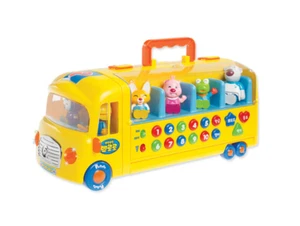 Autobús escolar musical Pororo con 10 figuras de amigos - Perfecto para niños 3+ - Imagen 1 de 3