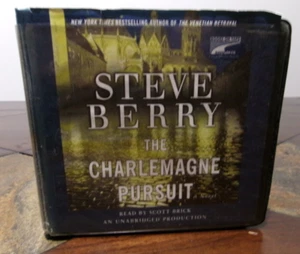 THE CHARLEMAGNE PURSUIT-STEVE BERRY-2009 AUDIOBOOK-UNABRIDGED-13 CDS. - Picture 1 of 12