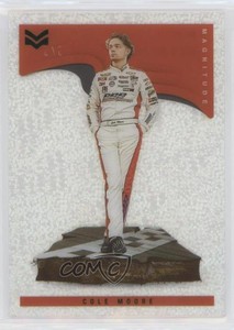 2022 Panini Chronicles Magnitude Green /5 Cole Moore #25 Rookie RC