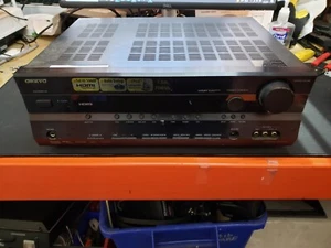 Onkyo TX SR505 7.1 Channel 160 Watt AV Home Theater Receiver HDMI No Remote - Picture 1 of 4