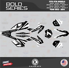 Graphics Kit For Ktm 125Sx, 150Sx, 250Sx (2013-2014) Bold Series - White Black