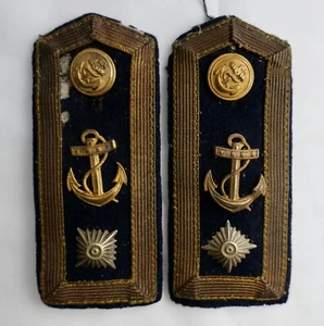 Paar Schulterklappen Schulterstücke Kriegsmarine BOOTSMANN WW2 WK2 - Bild 1 von 7