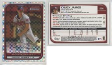 2008 Bowman Chrome X-Fractor /250 Chuck James #154