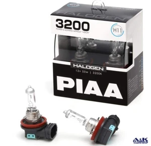 PIAA HS6011 Headlights Foglights Halogen Bulb H11 12V 55W 3200K Genuine White - Picture 1 of 6