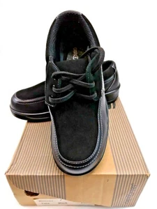 ORTHOFEET 715 Black Women's Stretch Leather Lace-up Shoes Size 7W NEW - Picture 1 of 6