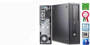 COMPUTER HP 600 G1 SFF CPU INTEL CORE i5 4570TE RAM 8 GB SSD WINDOWS 11 PRO - Bild 1 von 1