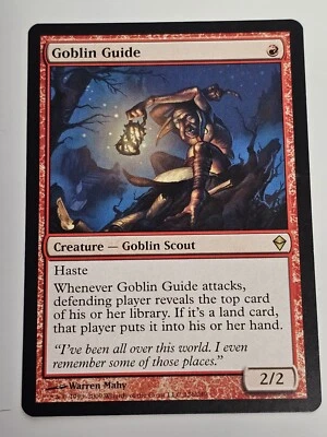 MTG Goblin Guide Zendikar 126/249 Regular Rare - Image 1 of 2