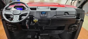 2018-2024 Polaris Ranger XP 1000 Dash Audio Radio Kit - Rockford Fosgate PMX-1 - Picture 1 of 6
