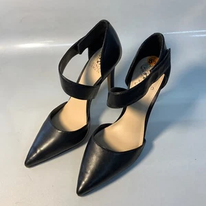 VINCE CAMUTO "CARLOTTE" LEDER KNÖCHELRIEMEN HEELS SCHWARZ GRÖSSE 8,5 M UVP: 129 $ - Bild 1 von 7