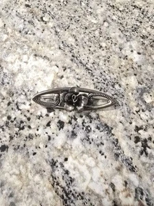 Vintage Sterling Silver By Jewel Art Rose Flower Dimensional Brooch Pin READ - Picture 1 of 6