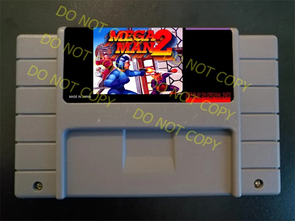 Mega Man 2 (порт NES-SNES) — США, английский — для Super Nintendo SNES - Изображение 1 из 1