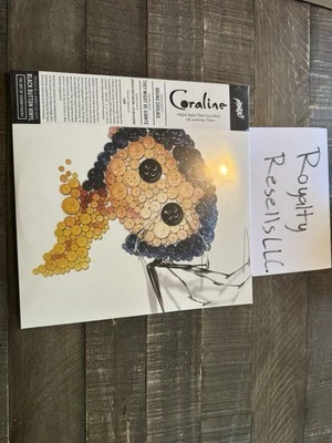 Coraline Mondo Exclusive Black Button Vinyl US Seller - Image 1 of 2