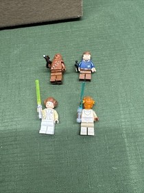 LEGO Starwars: Chewbacca Han Solo Princess Leia  & Nagar Vebb minifigs