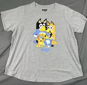 Women's Bluey Gray T-Shirt XL - Picture 1 of 6