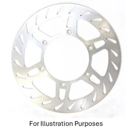 EBC MX/ATV Solid FR Brake Disc FLHS for GasGas EC 515 FSR Enduro 4T 2005 - 2009 - Image 1 of 2