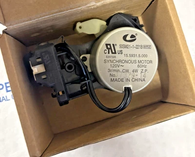 Actuador de cambio de lavadora Whirlpool Kenmore Maytag motor 50SM21-1-221b Foto 1 de 3