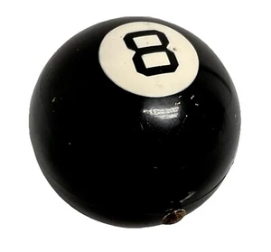 Vintage 8 Cue Ball Billiards Powder Compact Novelty Wadsworth Mid Century Scarce - Picture 1 of 9