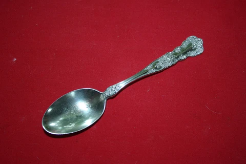 Gorham Buttercup Sterling Silver 925 Youth Five O'Clock Coffee Spoon 5-3/8" Cover