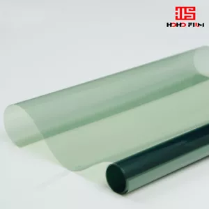 Pegatina de vidrio tinte para ventana verde claro 70% VLT 99% a prueba de rayos UV 60""x20"" HOHOFILM - Imagen 1 de 12