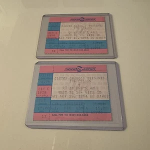 90s Vintage The Cramps Ticket Stub 1994 Concert Tour Detroit Michigan Punk Rock - Bild 1 von 6