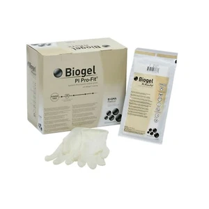 *50-Pairs* Molnlycke Biogel PI Pro-Fit Surgical Gloves Size-7.5 Sterile 47975 - Picture 1 of 2